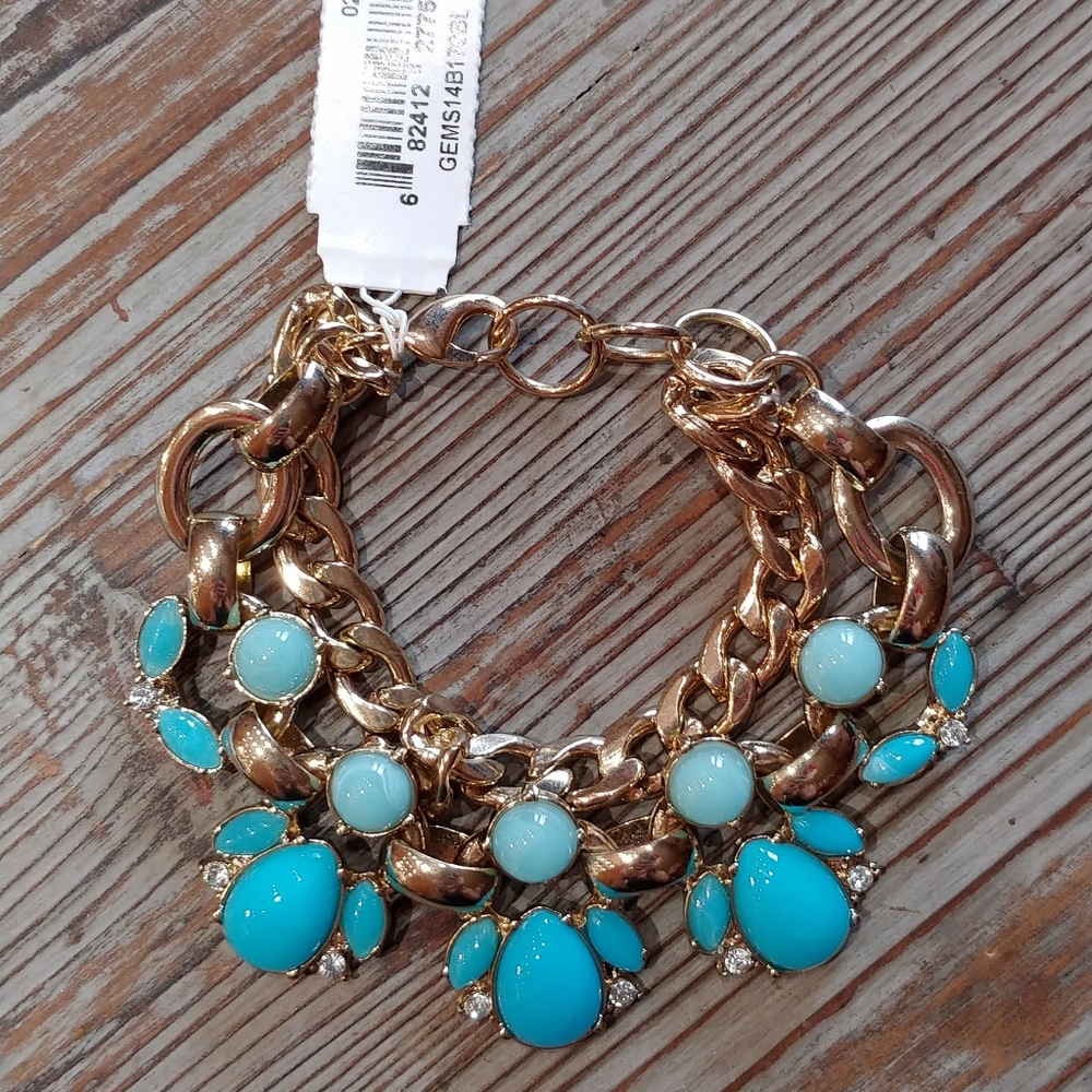 LEE BY LEE ANGEL CAPRI CABOCHON BRACELET